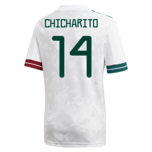 Meksiko Javier Hernandez 14 Gostujući Nogometni Dres 2020