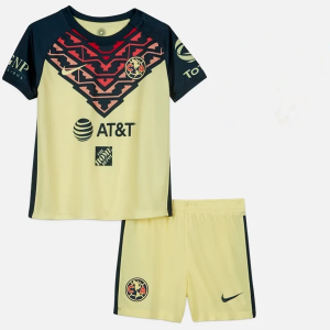 Nike Club America Domaći Dječji Komplet Dresovi za Nogomet 2021/22 （+ kratke hlače）