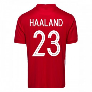 Norveškia Erling Haaland 23 Domaći Nogometni Dres 20-21