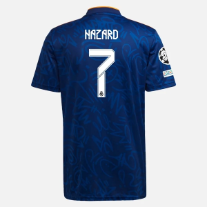 Real Madrid Eden Hazard 7 Gostujući Nogometni Dres  2021/22