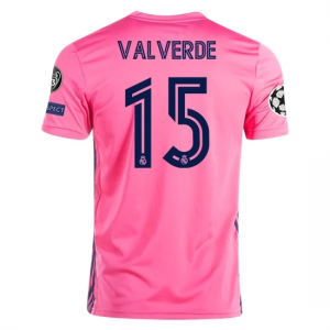 Real Madrid Federico Valverde 15 Gostujući Nogometni Dres 2020/2021