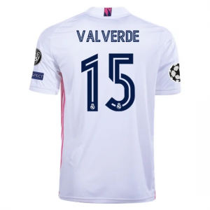 Real Madrid Federico Valverde 15 Domaći Nogometni Dres 2020/2021