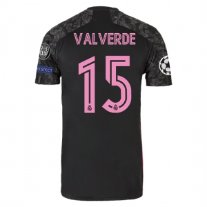 Real Madrid Federico Valverde 15 Treći Nogometni Dres 2020/2021