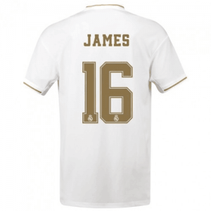 Real Madrid James Rodríguez 16 Domaći Nogometni Dres 2019/2020