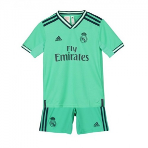 Real Madrid Dječji Treći Nogometni Dres 2019/20- Krótki Rękaw （+ kratke hlače）