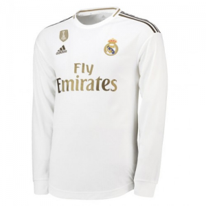 Real Madrid Domaći Nogometni Dres 2019/20 – Dugim Rukavima