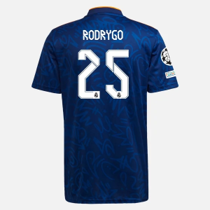 Real Madrid Rodrygo 25 Gostujući Nogometni Dres  2021/22