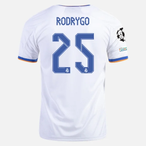 Real Madrid Rodrygo 25 Domaći Nogometni Dres  2021/22