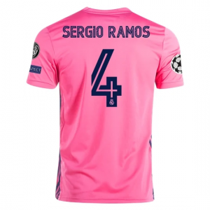 Real Madrid Sergio Ramos 4 Gostujući Nogometni Dres 2020/2021