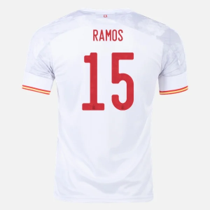 Španjolska Sergio Ramos 15 Gostujući Nogometni Dres Euro 2020