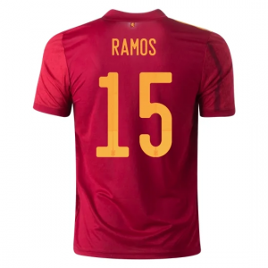Španjolska Sergio Ramos 15 Domaći Nogometni Dres Euro 2020