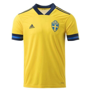Švedska Domaći Nogometni Dres Euro 2020