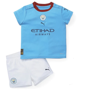 Nogometni Dres Manchester City Dječji Domaći 2022 2023（+ kratke hlače）