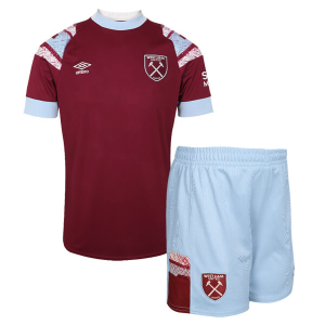 Nogometni Dres West Ham Dječji Domaći 2022 2023（+ kratke hlače）