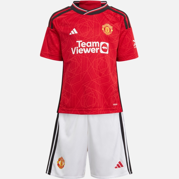 Nogometni Dres Manchester United Dječji Domaći 2023 2024（+ kratke hlače）